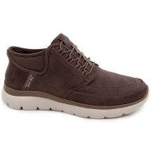 Skechers buty męskie Summits Siegul Slip-ins ocieplane brązowe