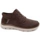 Skechers buty męskie Summits Siegul Slip-ins ocieplane brązowe