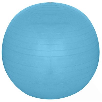 14. PIŁKA GIMNASTYCZNA DO ĆWICZEŃ FITNESS 65CM ANTIBURST NIEBIESKA