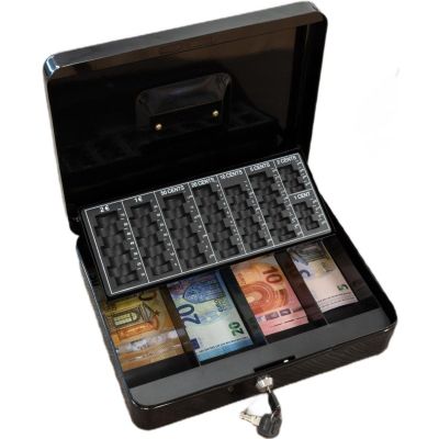 3. KASETKA METALOWA NA PIENIĄDZE DOKUMENTY BLACK + DECKER