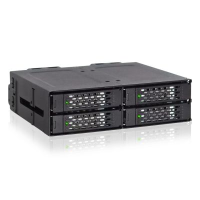 3. Płyta montażowa IcyDock 4x6.3cm SATAI-III w 1x5.25" HDD/SSD bk