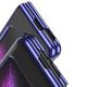 6. Plating Case hard case pokrowiec etui z metaliczną ramką Samsung Galaxy Fold niebieski