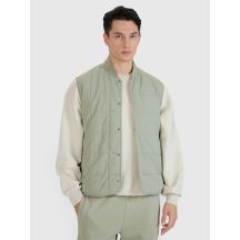 Bezrękawnik ze stójką męski 4F 4FWSS25TVJAM210-44S