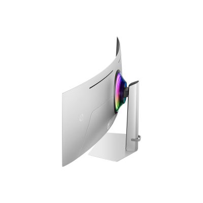 14. Samsung G93SC monitor komputerowy 124,5 cm (49") 5120 x 1440 px Dual QHD OLED Srebrny