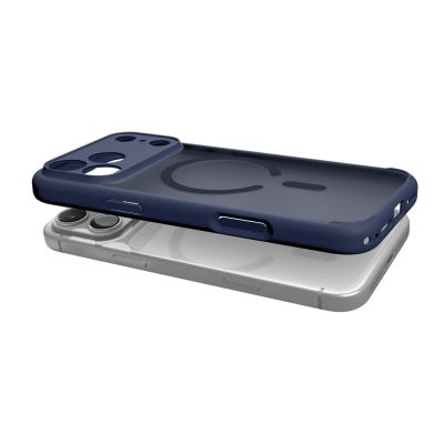 13. Etui Spigen Ultra Hybrid MagSafe na iPhone 18 Pro / 17 Pro - ciemnoniebieskie