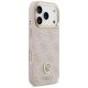 4. Etui Guess 4G Strass Logo MagSafe na iPhone 17 Pro - różowe