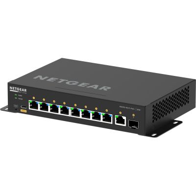 11. Switch Netgear M4250-9G1F (GSM4210PD) 10p PoE 110W (PoE+: 8p) Managed Gigabit