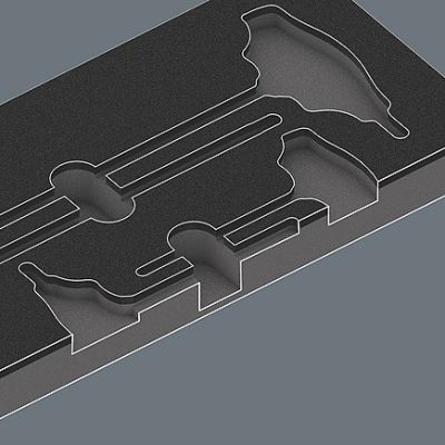 2. WKŁADKA PIANKOWA Z WKRĘTAKAMI DO ŚRUB I WKRĘTÓW TORX 14CZ