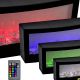 2. KOMINEK DEKORACYJNY 50x23 CM LED 3D USB PILOT EFEKT OGNIA ZMIANA KOLORÓW
