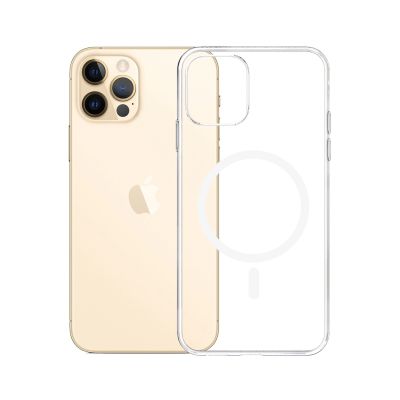 2. Etui 3mk Clear MagCase na  Apple iPhone 12 Pro Max - przezroczyste