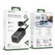 5. Ładowarka biurkowa Acefast Z2 GaN 75W PD 3x USB-C 2x USB-A - czarno-szara