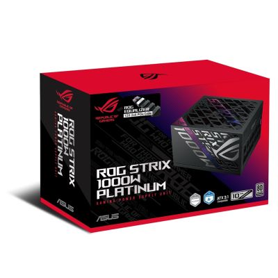 26. ASUS ROG -STRIX-1000P-GAMING-E moduł zasilaczy 1000 W 20+4 pin ATX ATX Czarny