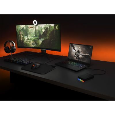 8. Seagate Game Drive FireCuda zewnętrzny dysk twarde 2 TB Micro-USB B 3.2 Gen 1 (3.1 Gen 1) Czarny
