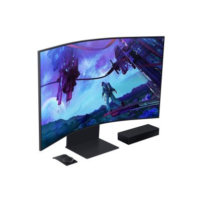 18. Samsung G97NC monitor komputerowy 139,7 cm (55") 3840 x 2160 px 4K Ultra HD LED Czarny