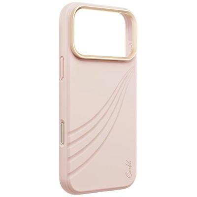 3. Etui UNIQ Coehl Serina Magnetic Charging na iPhone 18 Pro Max / 17 Pro Max - różowe