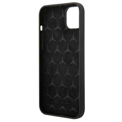 4. Etui Mercedes Silicone Line na iPhone 14 - czarne