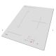 2. Płyta indukcyjna MPM MPM-45-IM-16/W 45 cm | 2 pola | Booster | timer | biały