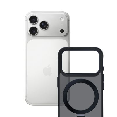 14. Etui 3mk Smoke Case Mag&Stand na iPhone 17 Pro - czarne