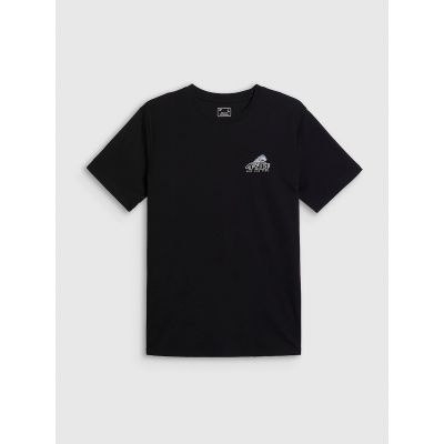 4. T-shirt regular z nadrukiem męski 4F 4FRSS26TTSHM4299-20S