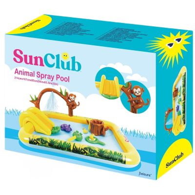 16. BASEN DZIECIĘCY PLAC ZABAW ZWIERZĄTKA 214x167CM 51223