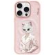 Etui Nimmy Magnetic fashion cute pet MagSafe na iPhone 16 Pro Max - różowe