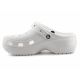 Crocs Classic Platform Glitter Clog W 207241-0WV Chalk
