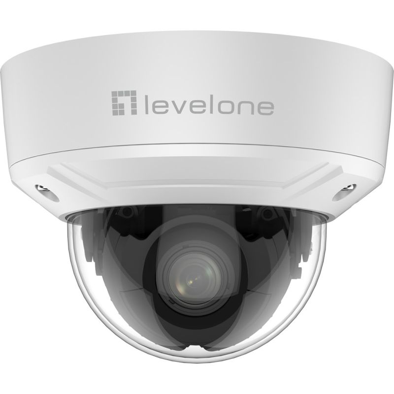 LevelOne IPCam FCS-3616 Wyjście kopułkowe 6MP H.265 IR 10W PoE - Kamera sieciowa