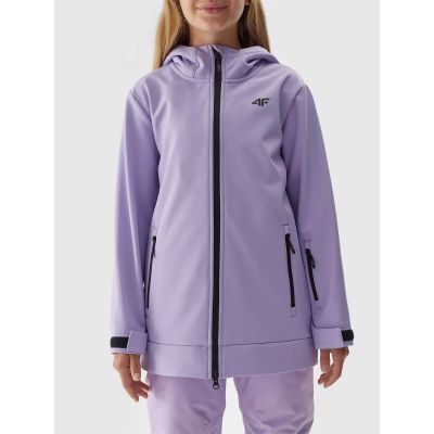 4. Kurtka softshell 4F Jr 4FJAW23TSOFF153-52S