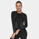 3. Koszulka termoaktywna Alpinus Active Base Layer czarno-szara W GT43180