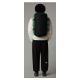 8. The North Face OS sportowa torba 50 l Nylon, Poliester Czarny, Zielony