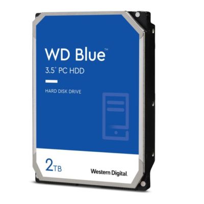 2. Dysk HDD WD Blue WD20EARZ (2 TB ; 3.5"; 64 MB; 5400 obr/min)