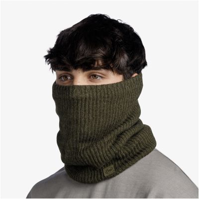 Komin na szyję Buff Rutger Neckwarmer - silversage rozmiar: m