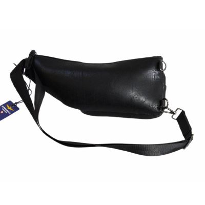 3. Męska torba saszetka na ramię Aeronautica Militare Sling Bag Czarna - AM-8483