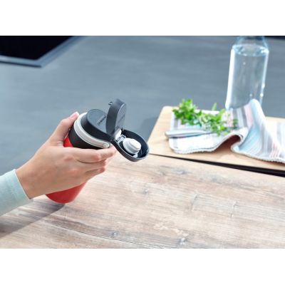 3. Kubek termiczny Flip 350 ml, czerwony 3245 LEIFHEIT