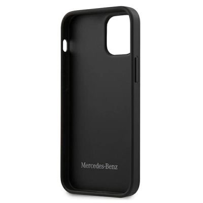7. Etui Mercedes Urban Line na iPhone 12 mini - brązowe