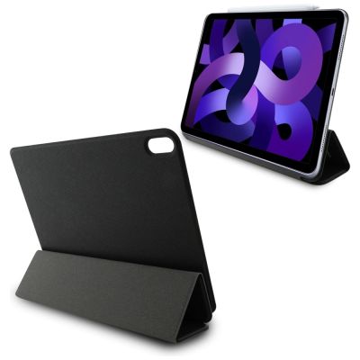 6. Etui Karl Lagerfeld Saffiano Magnetic Karl & Choupette na iPad Air 11" 2024 Book Cover - czarne