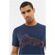 T-shirt męski VIKING Lenta Bamboo Light Man niebieski   XXL