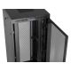 8. Szafa instalacyjna rack stojąca 19" 37U 800X800 czarna drzwi perforowane LCD Lanberg (Flat Pack)