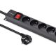 2. Qoltec Aluminiowa Listwa zasilająca PDU do  RACK | 16A |  16 x FRENCH | Pionowa | 1.8m