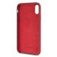 4. Etui Mercedes Silicone Line na iPhone Xr - czerwone