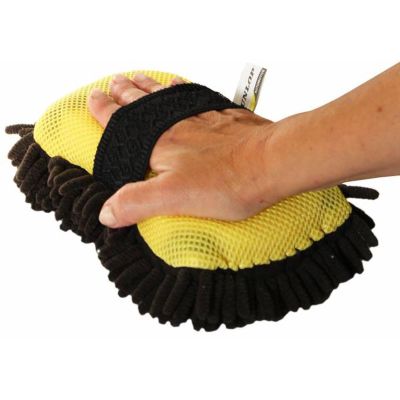 9. GĄBKA DO MYCIA AUTA MYJKA MIKROFIBRA 2W1 DUNLOP