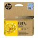 8. HP Oryginalny żółty tusz 937e EvoMore