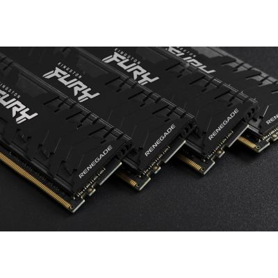 16. KINGSTON DDR4 16GB 3200MT/s CL16 DIMM FURY Renegade Czarny