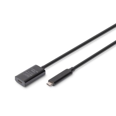 Aktywny przedłużacz USB 3.2 Gen2 10G, USB-C - USB-C, 5m