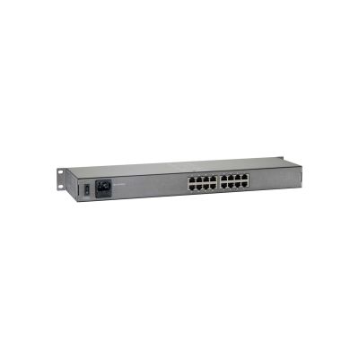 2. LevelOne FEP-1601W120 Przełącznik 16 x 10/100 PoE+ Biurko, możliwość montażu w szafie