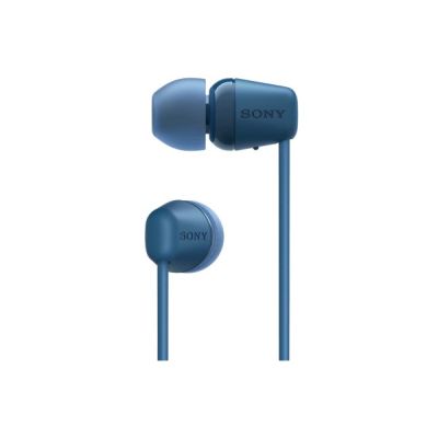 3. Sony WI-C100 Zestaw słuchawkowy Bezprzewodowy Douszny Połączenia/muzyka Bluetooth Niebieski