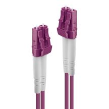 Lindy 46345 kabel InfiniBand / światłowodowy 15 m LC Różowy
