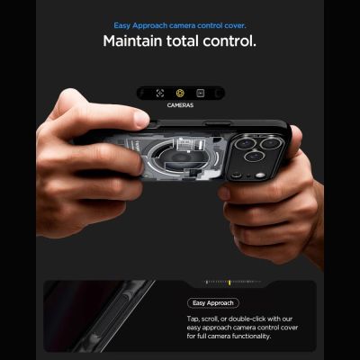 11. Etui Spigen Ultra Hybrid MagSafe Zero One na iPhone 18 Pro Max / 17 Pro Max - czarne