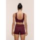 4. Stanik sportowy CASALL Sublime Fling Bralette kolor bordowy