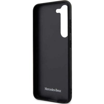 7. Etui Mercedes Leather Urban na Samsung Galaxy S23 FE - czarne